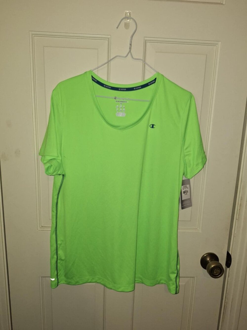 NWT Champion Bright Forging Green Athletic Top, Size Men's XL